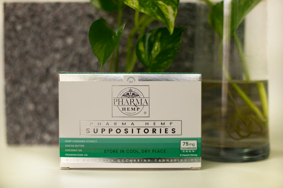75 mg Pharma Hemp Suppositories