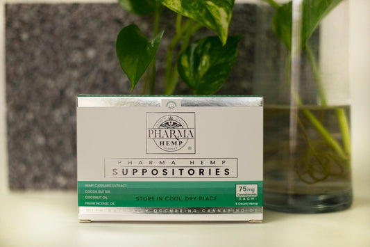 75 mg Pharma Hemp Suppositories