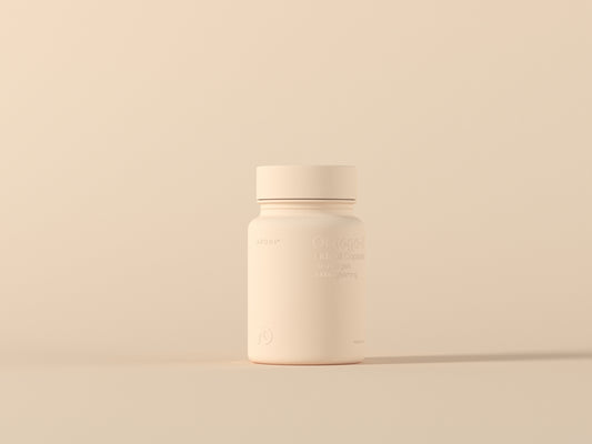 a bottle of medicine sitting on top of a table