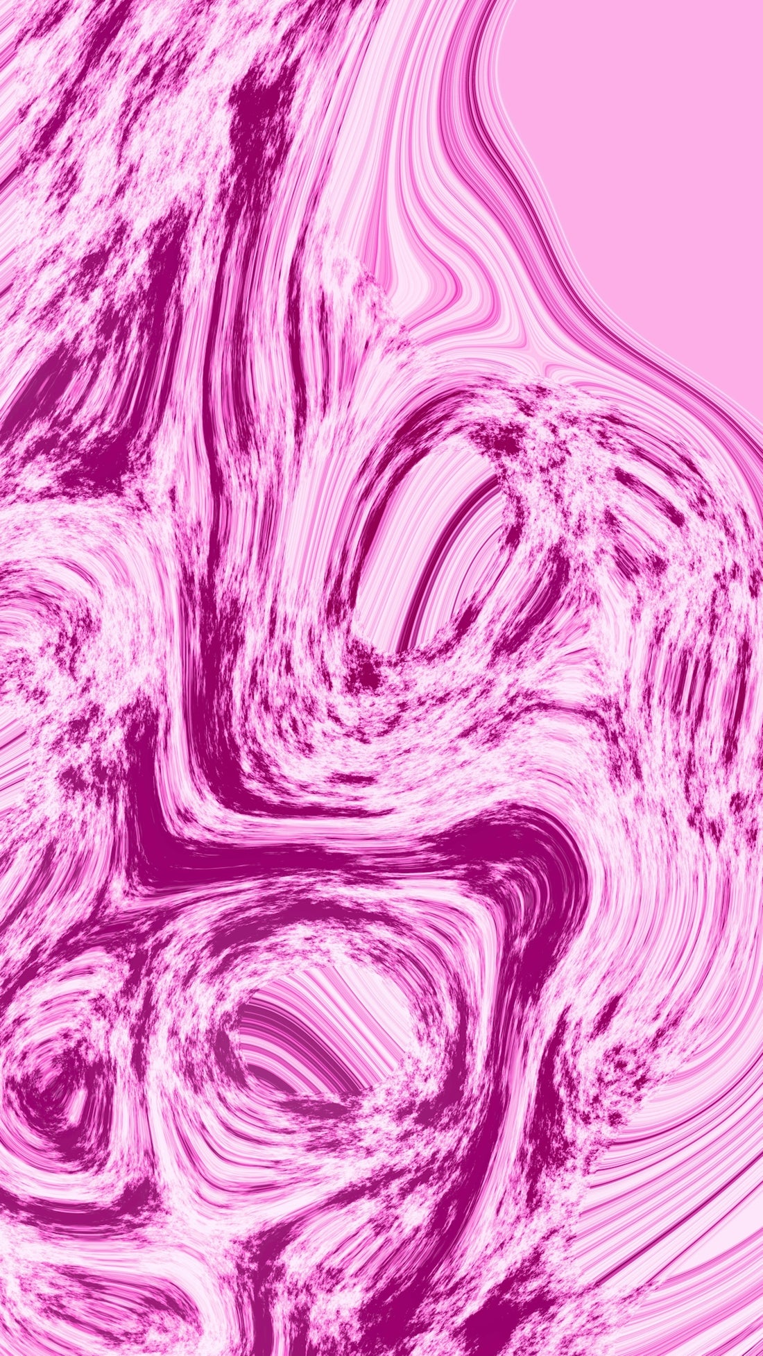 Abstract pink and purple swirling patterns