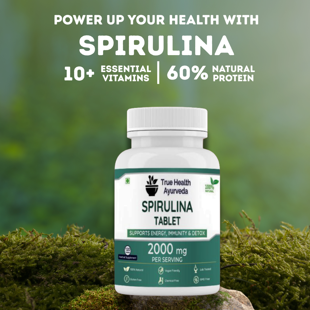 Spirulina ( 120 Tablets / Bottle )