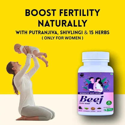 Beej -  Ayurvedic Support To Natural Pregnancy | 60 Tablet (Copy)