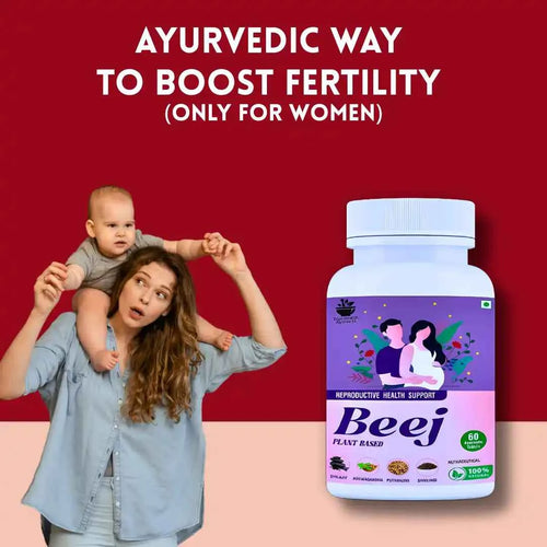 Beej - Ayurvedic Support for Fertility | 60 Tablet