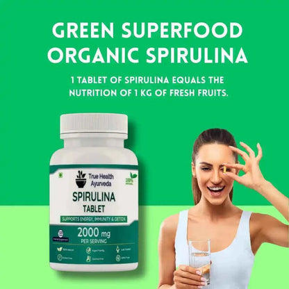 Spirulina Tablet ( 120 tablets) (Copy)
